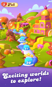 اسکرین شات بازی Candy Crush Friends Saga 5