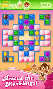 اسکرین شات بازی Candy Crush Jelly Saga 4