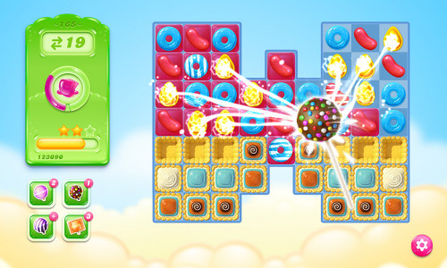 اسکرین شات بازی Candy Crush Jelly Saga 7