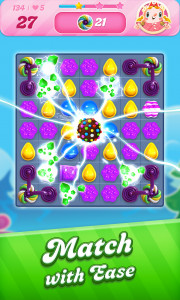 اسکرین شات 1 بازی Candy Crush Saga