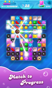 اسکرین شات بازی Candy Crush Soda Saga 2