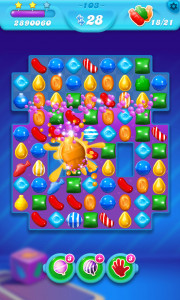 اسکرین شات بازی Candy Crush Soda Saga 1