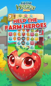 اسکرین شات بازی Farm Heroes Saga 1