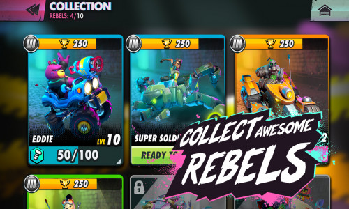 اسکرین شات بازی Rebel Riders 4