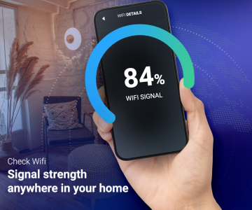 اسکرین شات برنامه WiFi Meter : Signal Strength 1