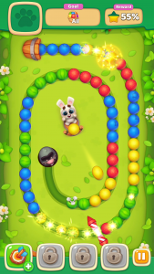 اسکرین شات بازی Bunny Boom - Marble Game 1