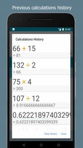 اسکرین شات برنامه King Calculator 5