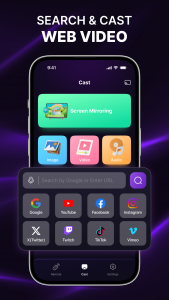 اسکرین شات 4 برنامه Universal TV Cast & Remote