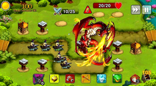 اسکرین شات بازی Kingdom Defense of Dragon Hills 2