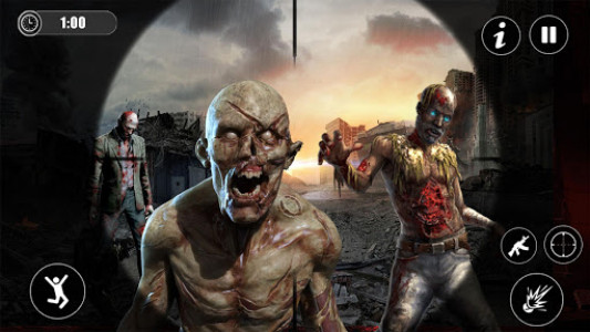 اسکرین شات بازی Dead Shooting Target - Zombie Shooting Games Free 2