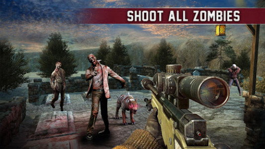 اسکرین شات بازی Dead Shooting Target - Zombie Shooting Games Free 1