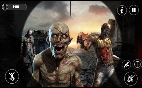 اسکرین شات بازی Dead Shooting Target - Zombie Shooting Games Free 7