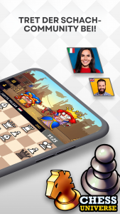 اسکرین شات بازی Schach Online: Chess Universe 2