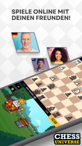 اسکرین شات بازی Schach Online: Chess Universe 1