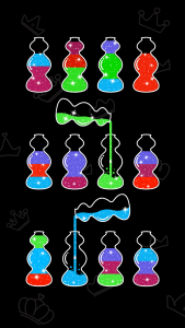 اسکرین شات بازی Kira Water Sort - Color Puzzle 1