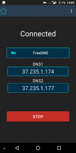اسکرین شات برنامه DNS Changer(Without root) 3