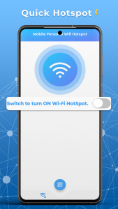 اسکرین شات برنامه Mobile Personal Wifi Hotspot 1