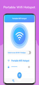اسکرین شات برنامه Mobile Personal Wifi Hotspot 1