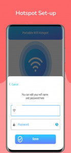 اسکرین شات برنامه Mobile Personal Wifi Hotspot 3