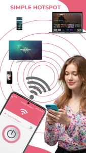 اسکرین شات 1 برنامه Mobile Hotspot