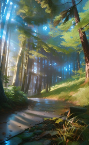 اسکرین شات برنامه Forest Wallpaper HD 5