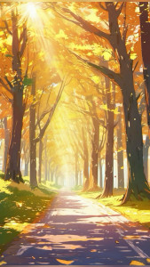 اسکرین شات 1 برنامه Autumn Wallpaper HD