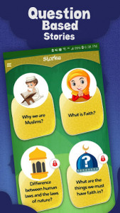 اسکرین شات برنامه Islamic Stories for Kids: Islamic Education 1