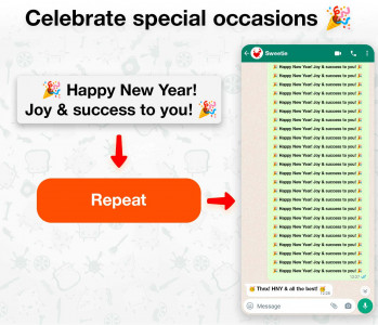 اسکرین شات 5 برنامه Text Repeater