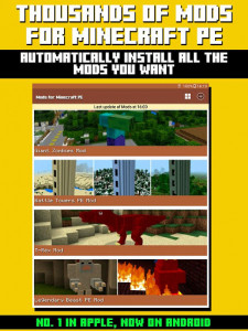 اسکرین شات برنامه Mods for Minecraft PE 5