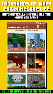 اسکرین شات برنامه Mods for Minecraft PE 1