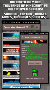 اسکرین شات برنامه Servers for Minecraft PE 1