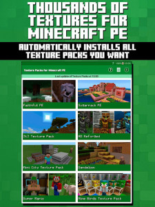 اسکرین شات برنامه Texture Packs for Minecraft PE 5