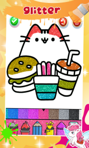 اسکرین شات 3 برنامه Kitchen Tools Coloring Book