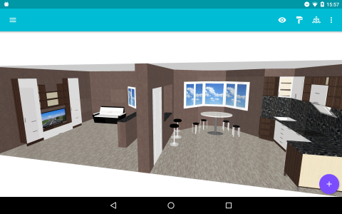 اسکرین شات برنامه My Kitchen: 3D Planner 3