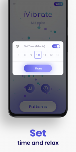 اسکرین شات برنامه iVibrate™ Phone Vibration App 4