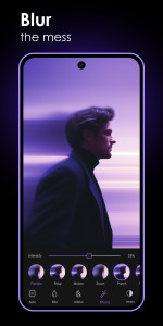 اسکرین شات 2 برنامه Blur Photo Editor & Auto Blur