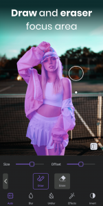 اسکرین شات 3 برنامه Blur Photo Editor & Auto Blur