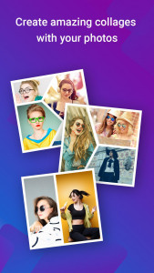 اسکرین شات 4 برنامه Photo collage maker & editor
