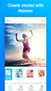 اسکرین شات 1 برنامه Slideshow maker & video editor