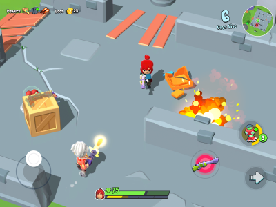 اسکرین شات 2 بازی Battle Guys : Royale