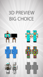 اسکرین شات 2 برنامه Camouflage Skins for Minecraft