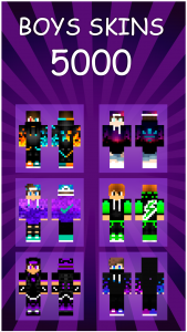 اسکرین شات برنامه Boys Skins For Minecraft PE 4