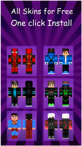 اسکرین شات برنامه Boys Skins For Minecraft PE 3