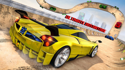 اسکرین شات برنامه Car Stunts Games: 3D Mega Ramp 2