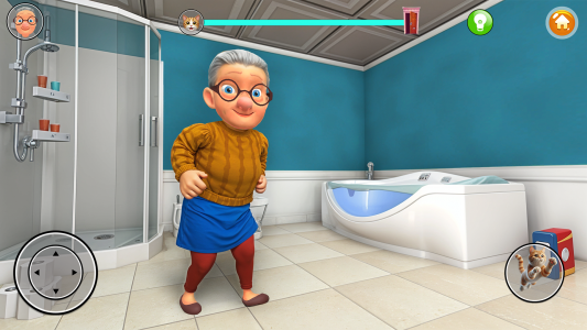 اسکرین شات بازی Kitty vs Granny - Cat Sim 3D 3