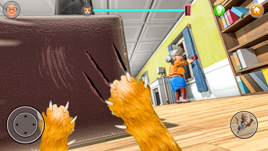 اسکرین شات 2 بازی Kitty vs Granny - Cat Sim 3D