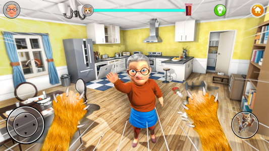 اسکرین شات بازی Kitty vs Granny - Cat Sim 3D 4