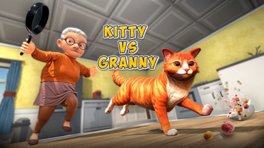 اسکرین شات بازی Kitty vs Granny - Cat Sim 3D 5