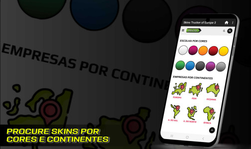 اسکرین شات 5 برنامه Skins Truckers Of Europe 3