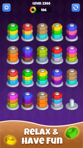اسکرین شات 5 بازی Nut Sort-Color Puzzle Game